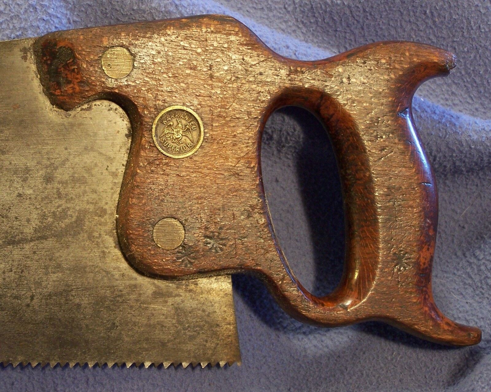 PRYOR 26 in handsaw hand saw split nut Die Stamped
