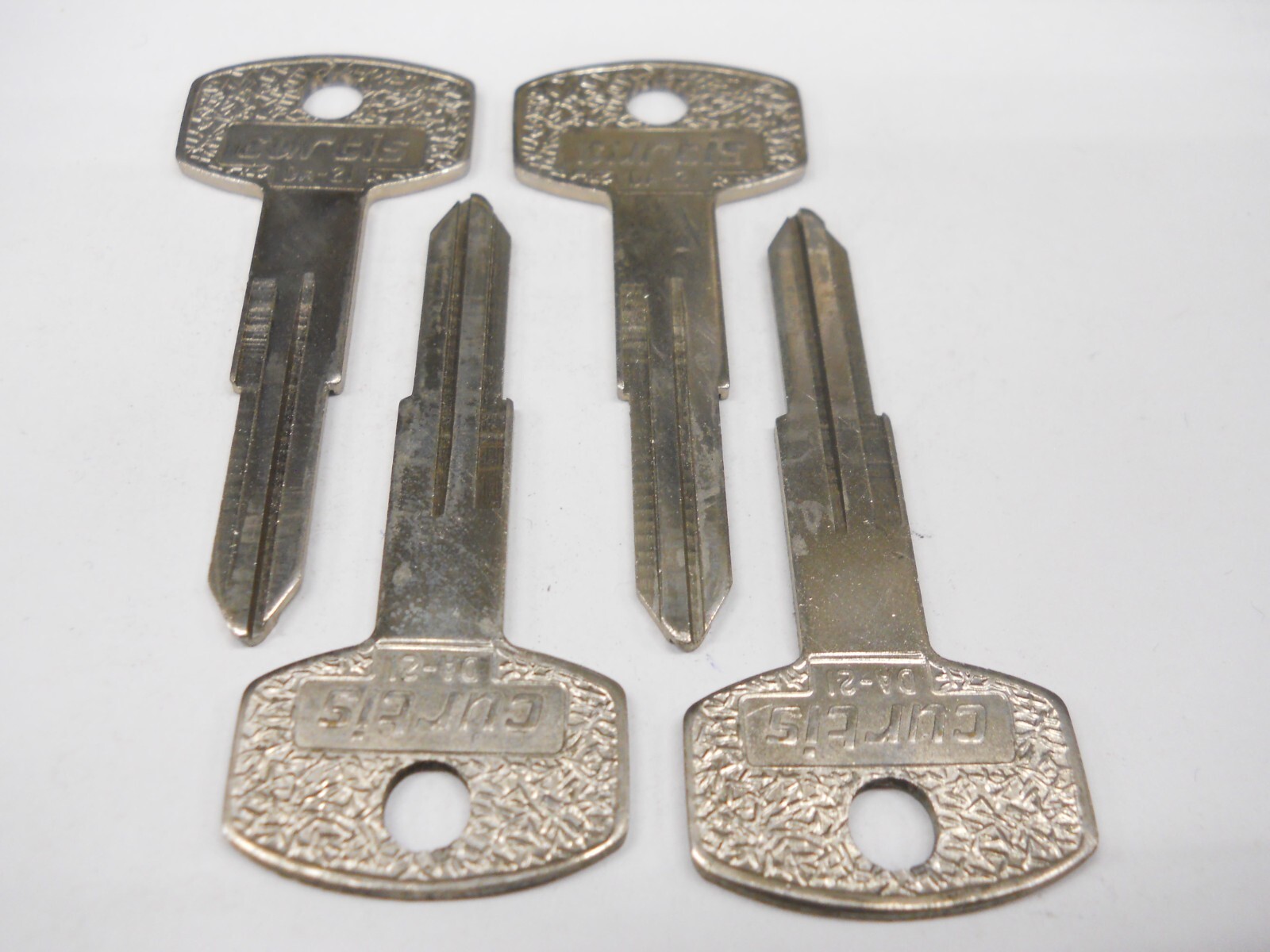 Curtis DA21 Key Blank Fits Nissan Datsun X7 Lot of 4