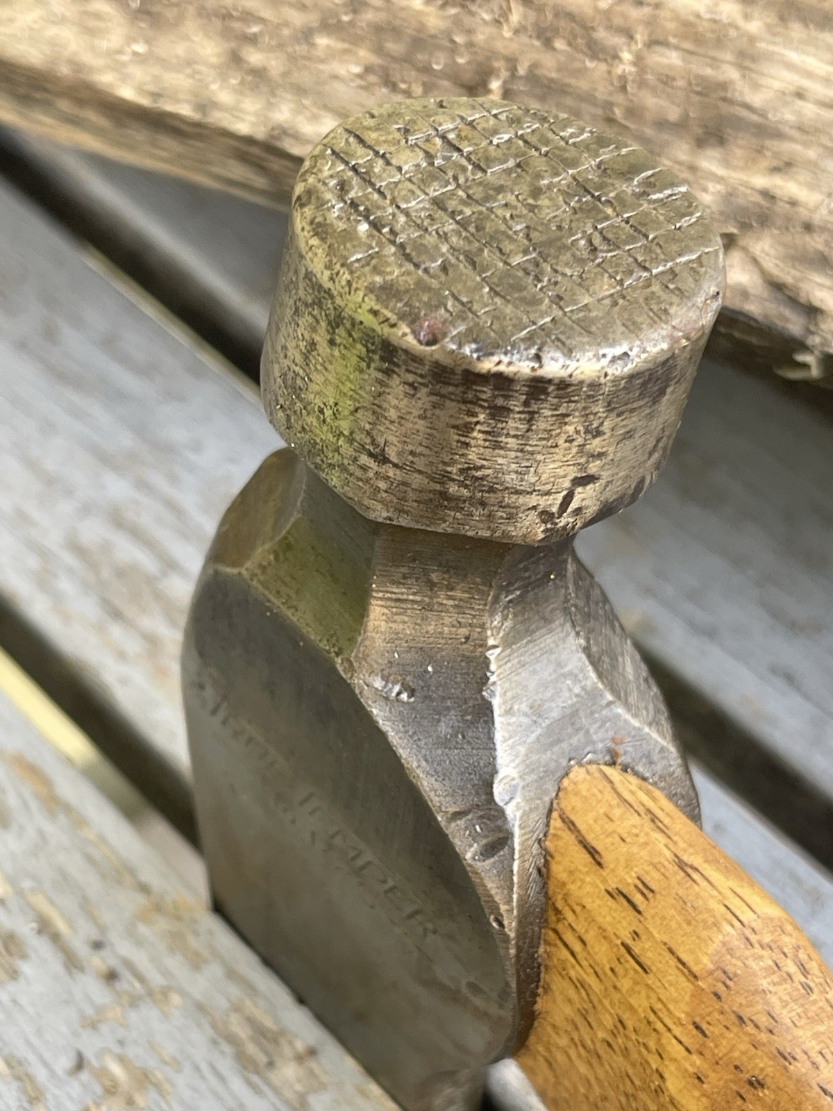 Vintage Re-Shaped True Temper R2-S Carpenters Hatchet Axe Tomahawk Reworked
