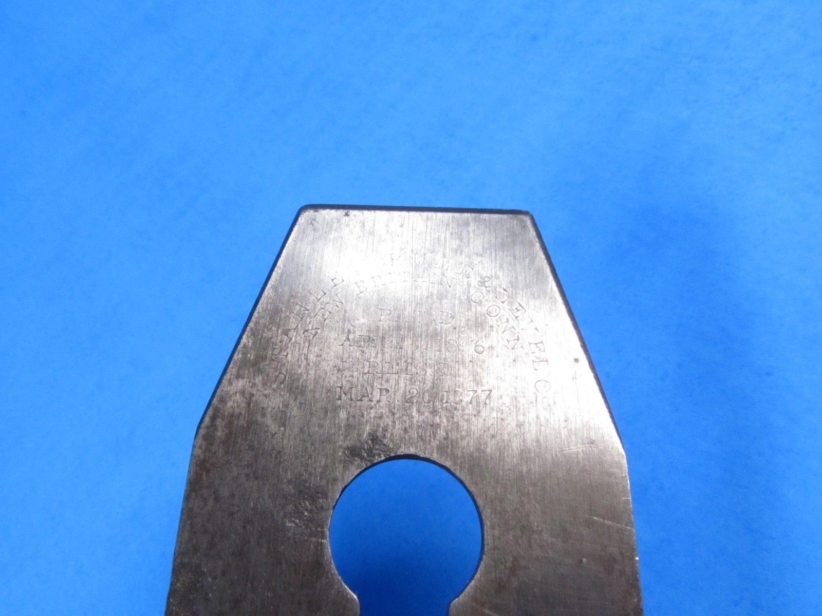 Stanley Rule & Level No 113 solid side wheel circular wood plane