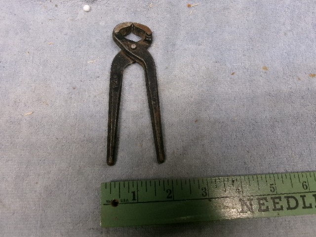 ** MINIATURE – STAHL Brand – NIPPERS – STEEL — 5 inches long – USED as shown **