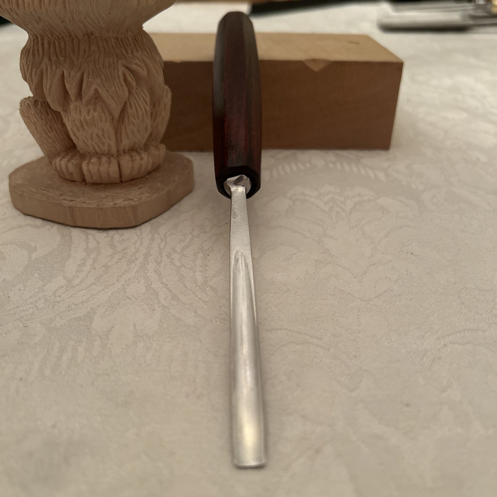 Swiss Style 4 Gouge Detail Set, 12 / 8, 7 / 8, 8 / 4, 11 / 3, ProSharpen W/ Case
