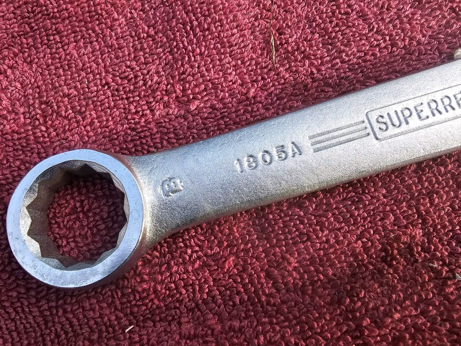 Williams 1805A 13/16” Milling Machine Box End Wrench 12 Pt., New Old Stock