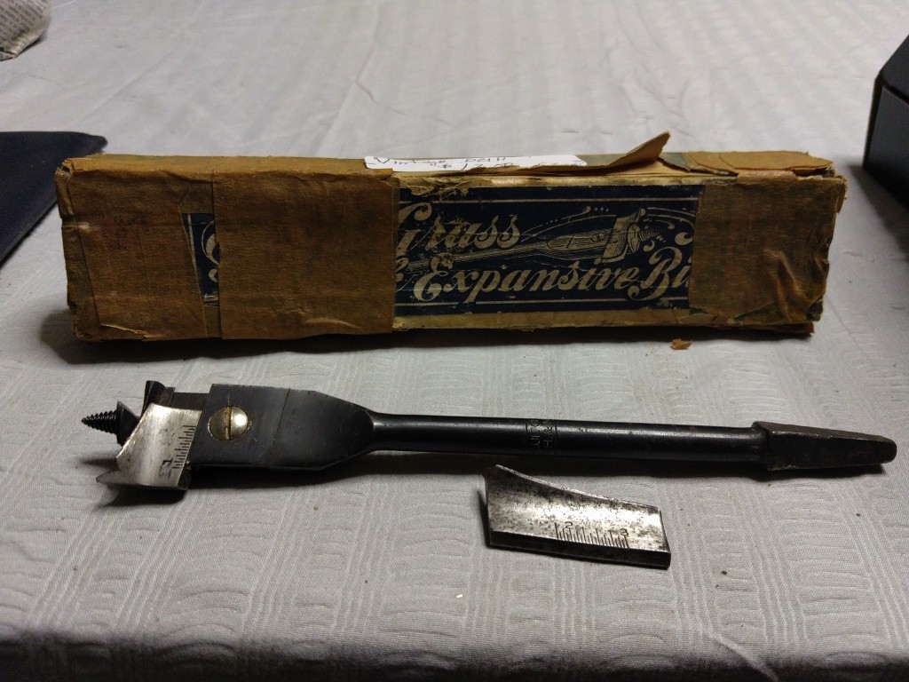 Belknap Bluegrass Hardware Clark Expansive Bit Vintage
