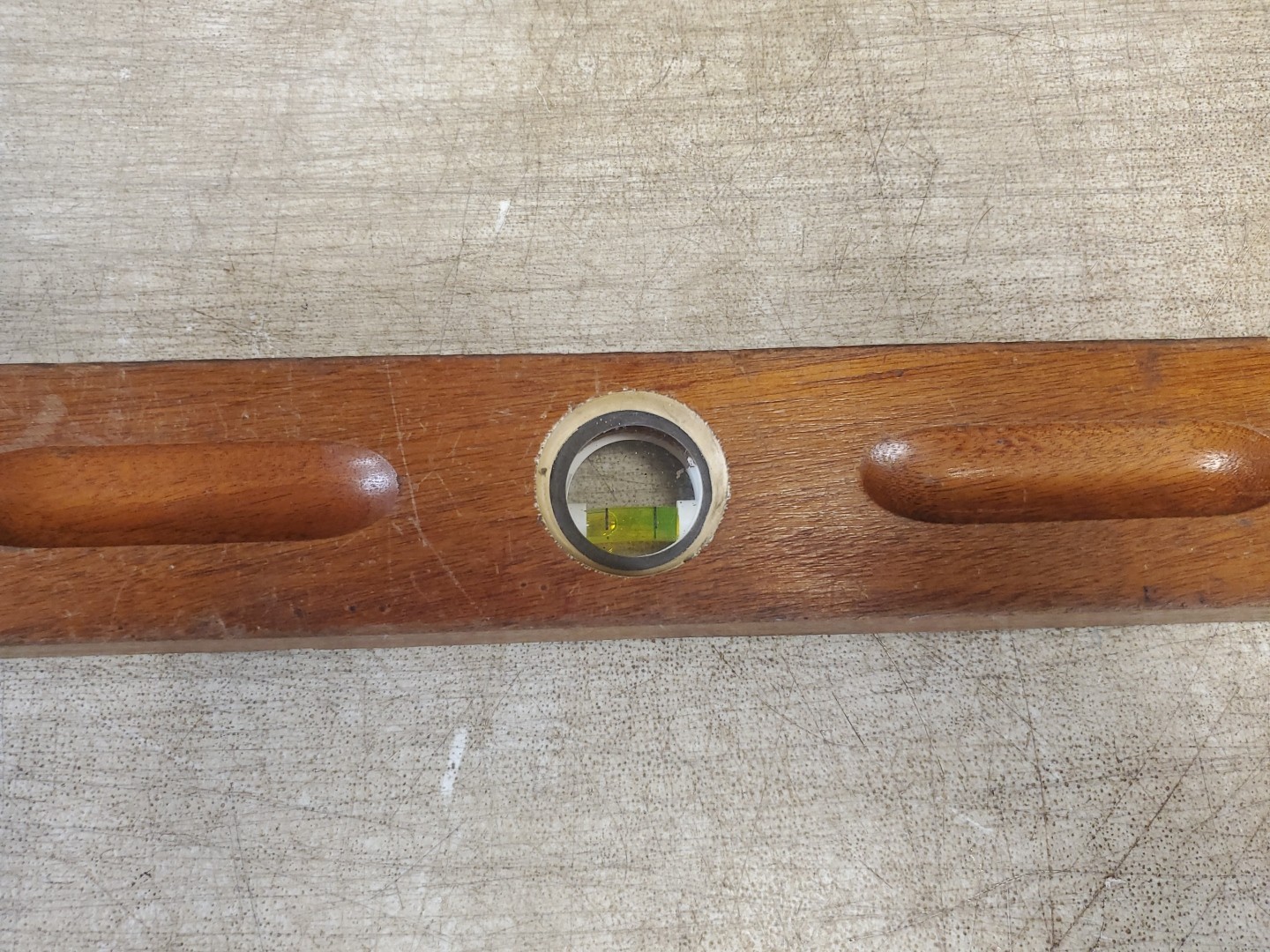 Vintage 24″ LEVEL PORT AUSTIN LEVEL & Tool 3-Bubble Wood 118T24