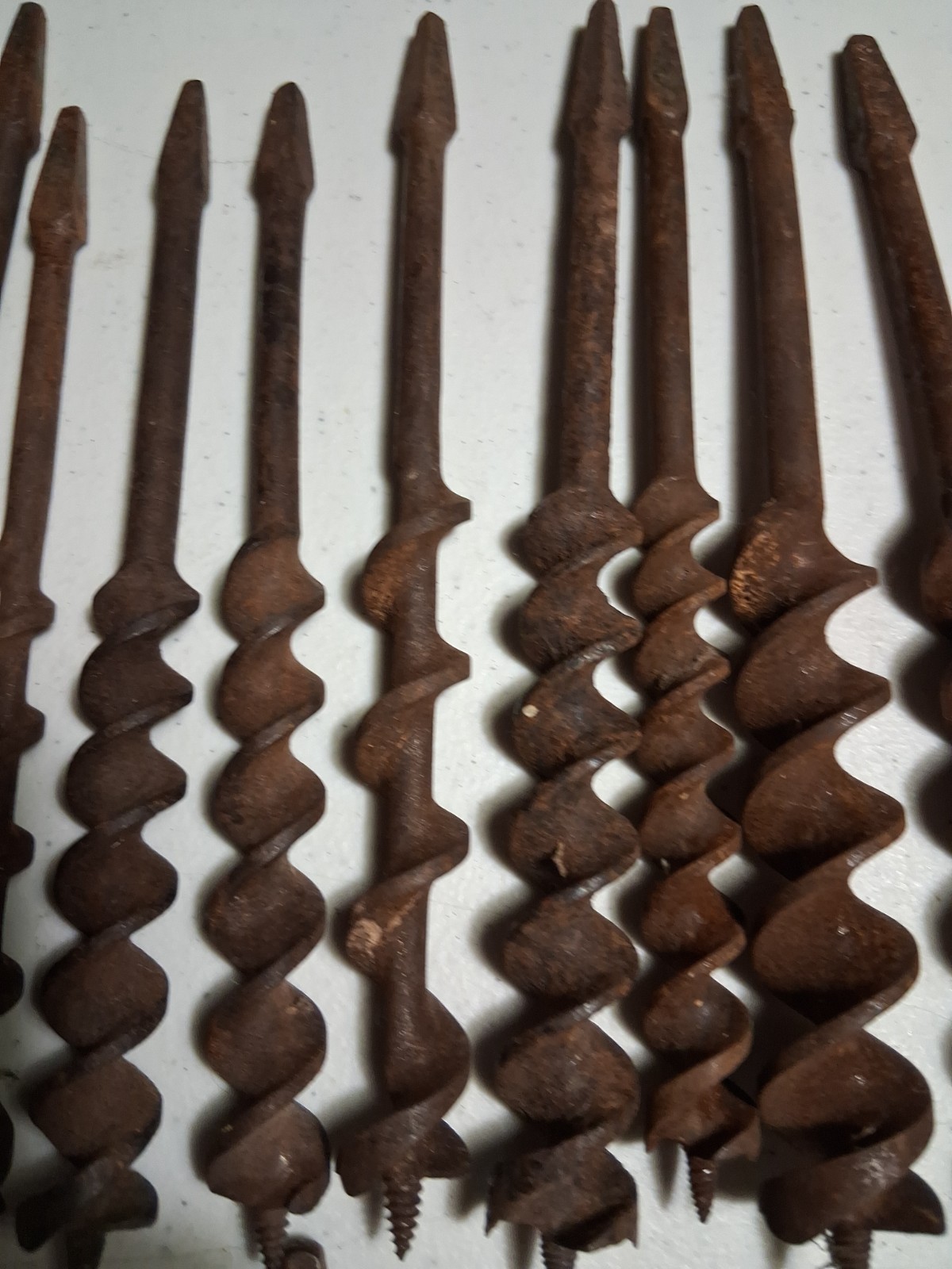 (LOT OF 20) Vintage AUGER BITS and (3) Metal Bits 23 Total