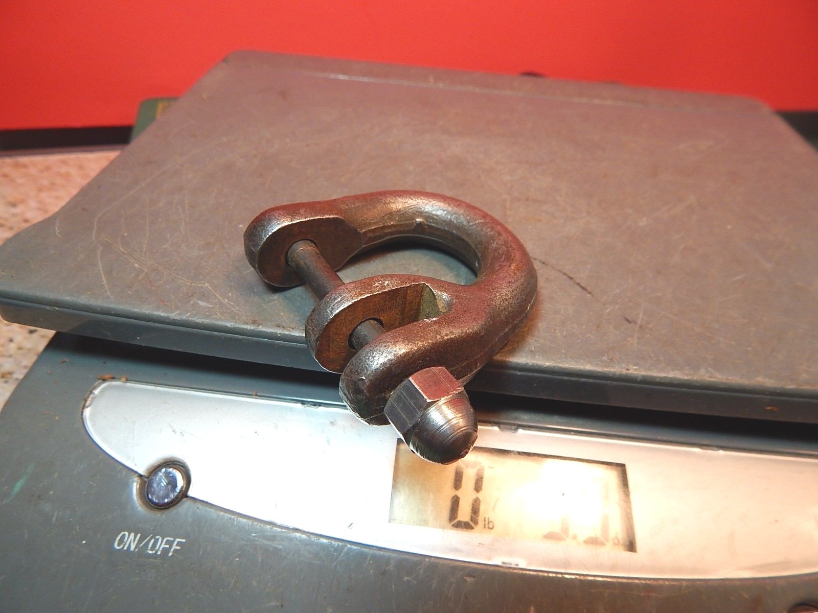 Vintage Antique? Hammerlok “CM” Co. 3/8″ Cast Steel Specialty Clamp, U-Bolt