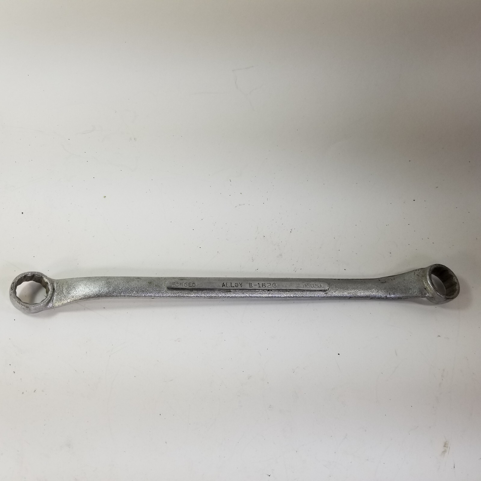 Vintage S-K 9/16″ X 5/8″ Chrome Box End Wrench B-1820 Made in U.S.A.