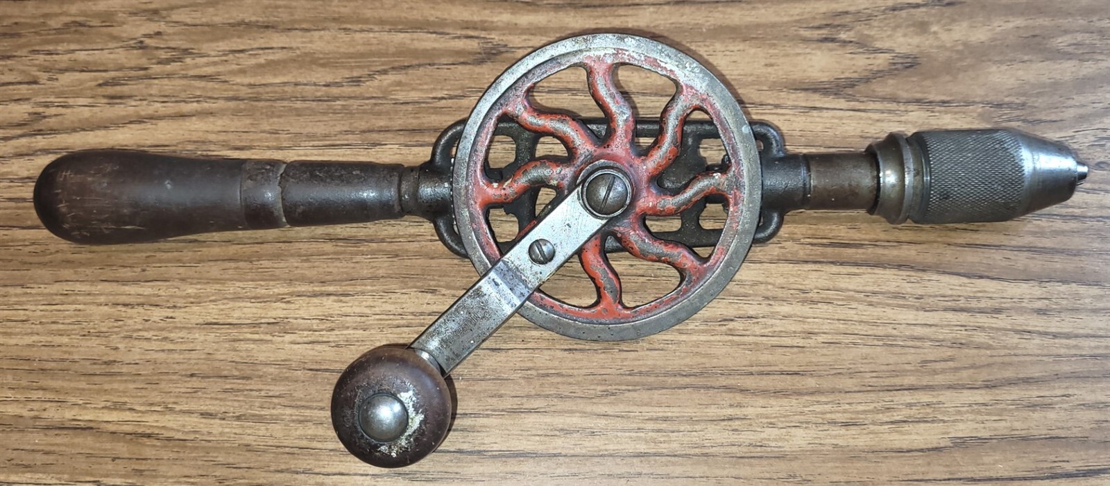 VINTAGE MILLERS FALLS CO NO. 2 HAND DRILL – EGGBEATER USA 3