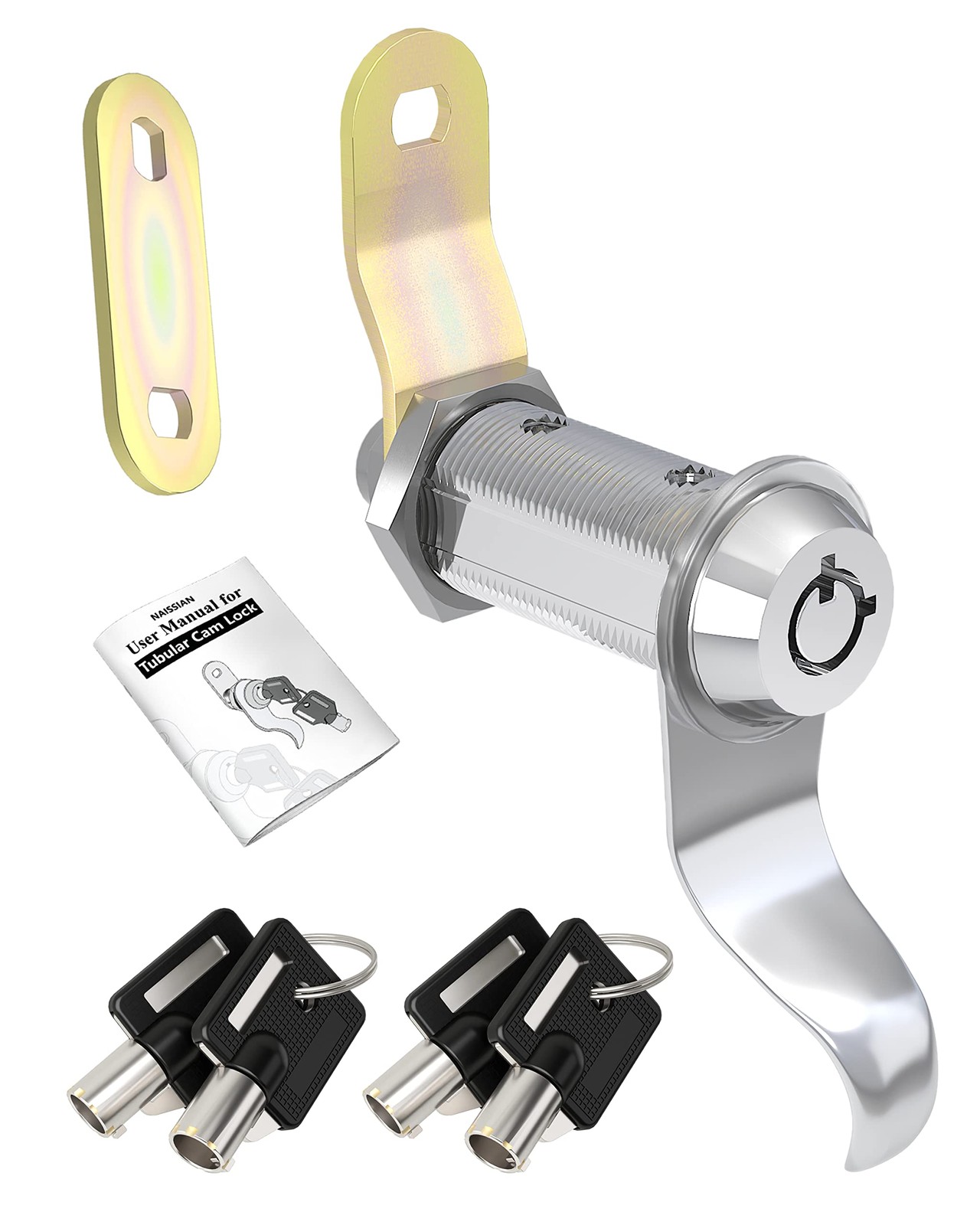 Naissian RV Locks for Storage Door 1 1/2 INCH, Camper Storage Locks for Trave…