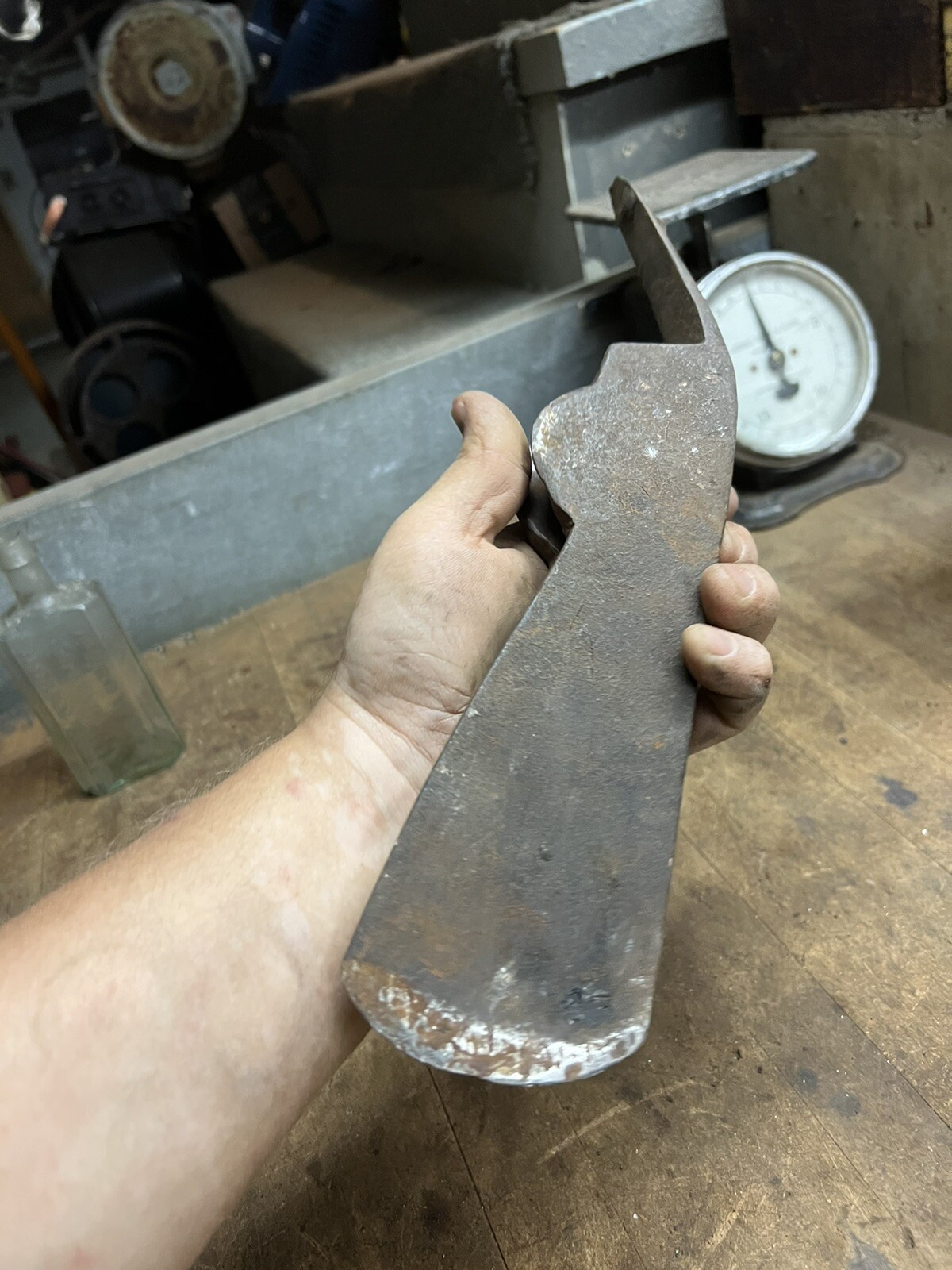 Antique Old Rare 3.5Lb Pic Axe Head Ice Harvesting Hand Tool Gifford Wood Co USA