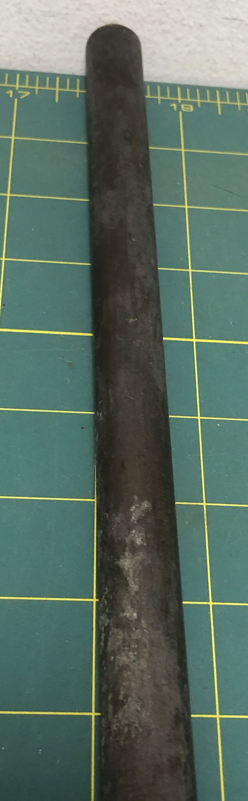 Vintage Solid Brass Large pointed Round Punch 11/16 in X 36 in Machining Tool