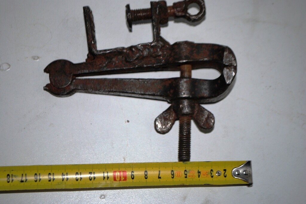 Rare vintage Soviet vise made in the USSR-clamp