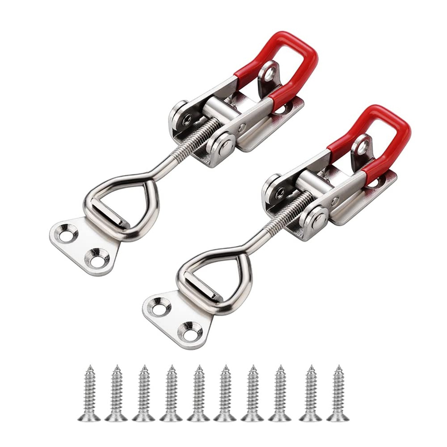 E-TING 2 Pack Heavy Duty Adjustable Toggle Latch for Smoker Toolbox | 4003 13…