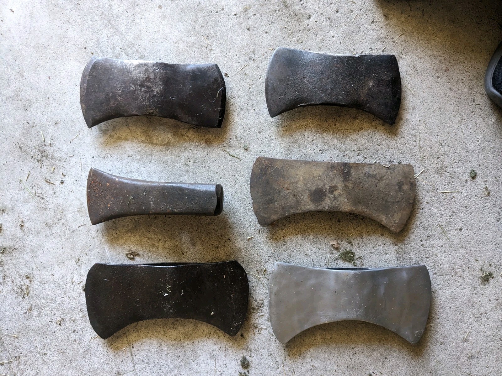 Vintage Axe 6 Lot Resto Double Bit Splitting Maul Camping Craftsman Kelly Tool
