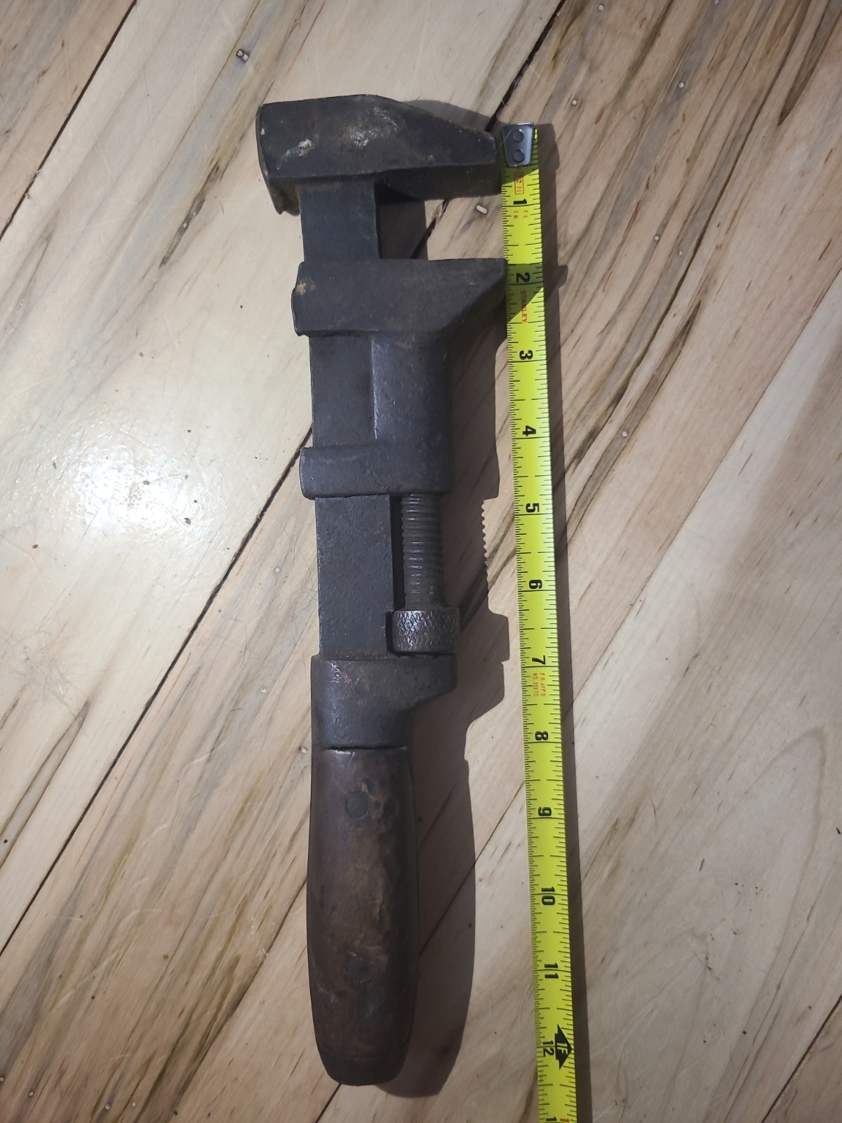 Coes Vintage Antique 12″ Adjustable Wood Handle Early 1900’s USA