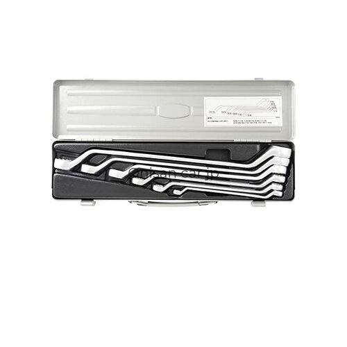 NEW Tone TONE Long Open End Wrench Set 45° 2600mm Silver 6-Piece SetJP
