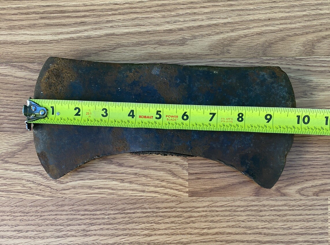 Vintage Mastercraft Coast To Coast Stores Double Sided Axe Head, Over 3lbs