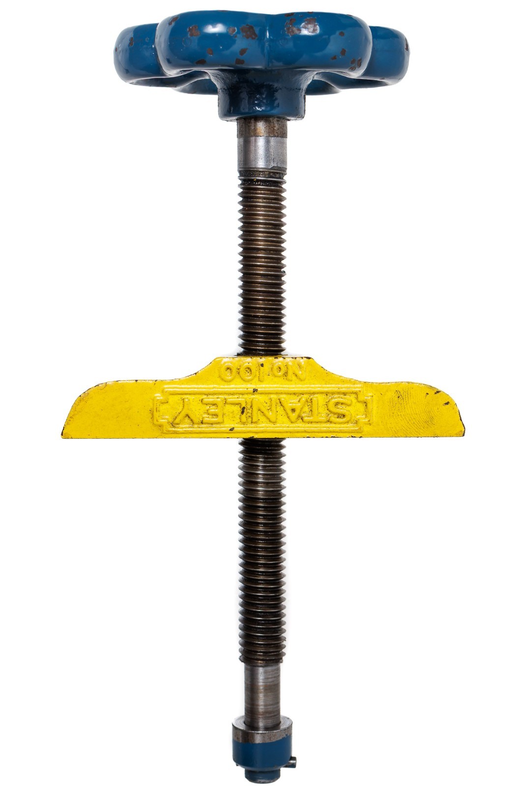 Stanley No. 100 Mitre Machine Clamp, Clamp Screw, Collar & Pin – Blue & Yellow