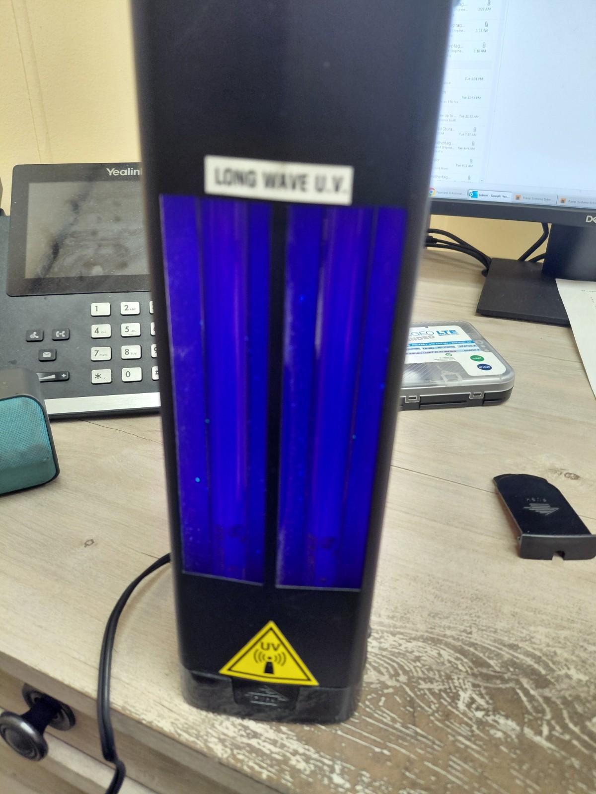 Portable/Rechargeable 26P Series Ultraviolet Lamp