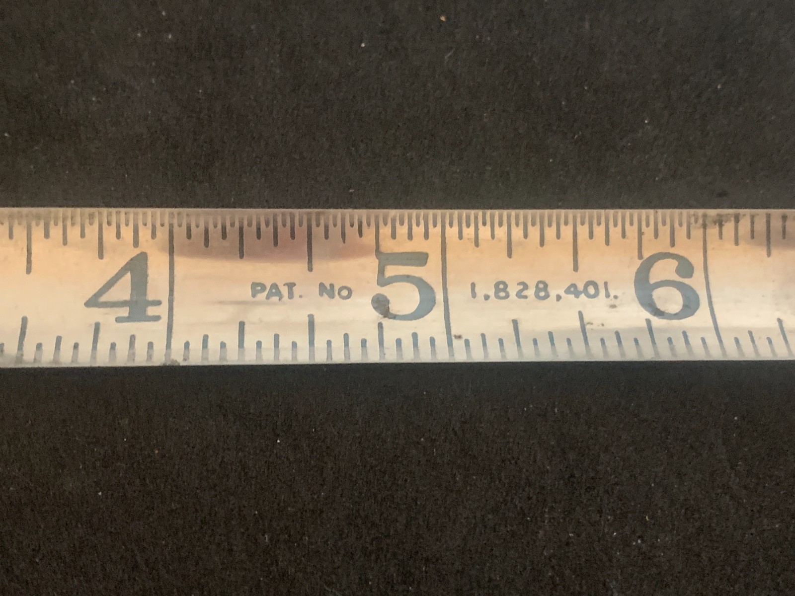 LUFKIN Rule Art Deco WIZARD Measuring Rule Tape No. 686 6 Ft. Made in USA