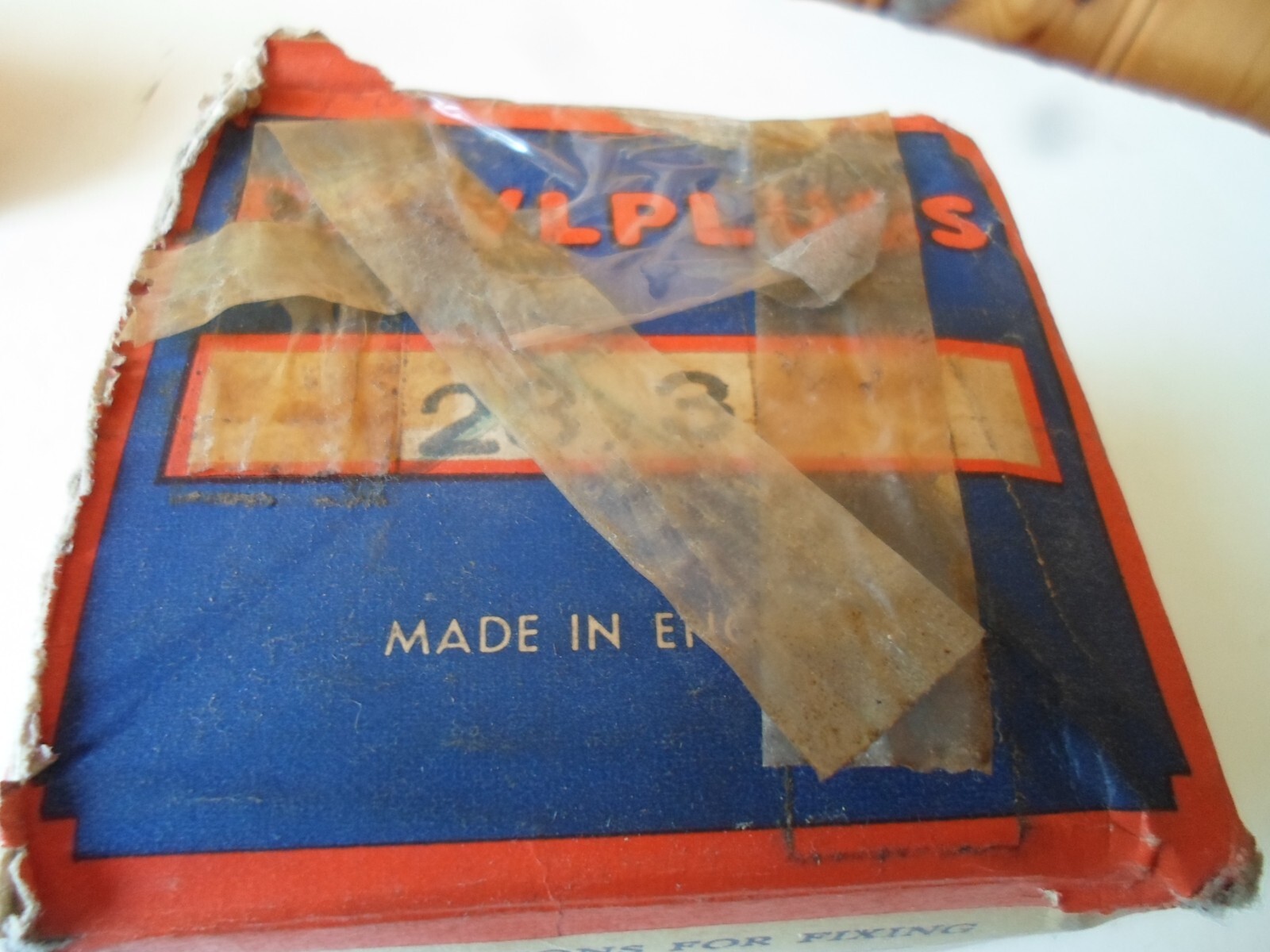 Collectors Vintage Pack of 3 Rawlplug Cardboard Boxes For Fibre Rawlplugs