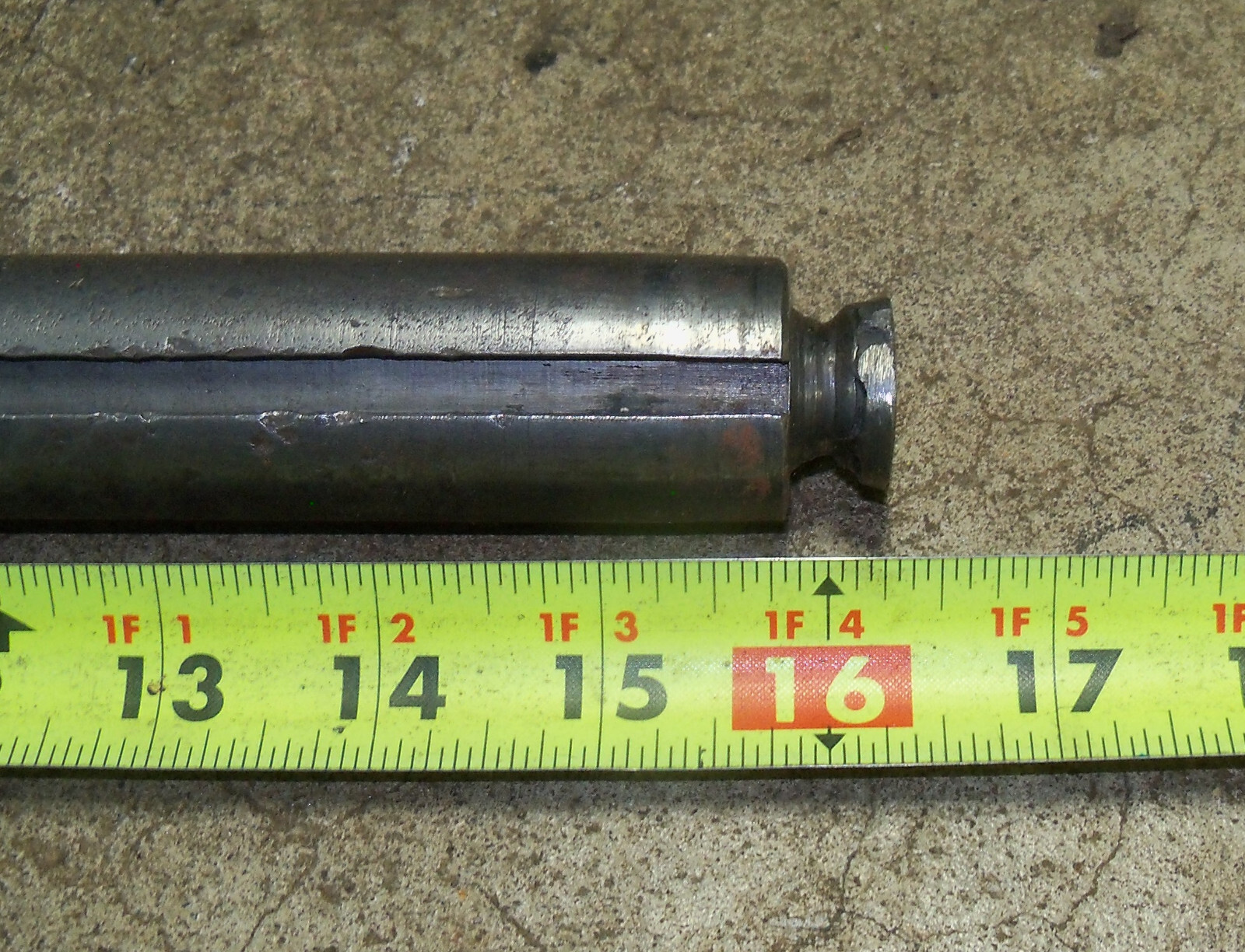 Vintage 94 Buffalo Forge Co. Post Column Beam Drill Press Quill Chuck Shaft