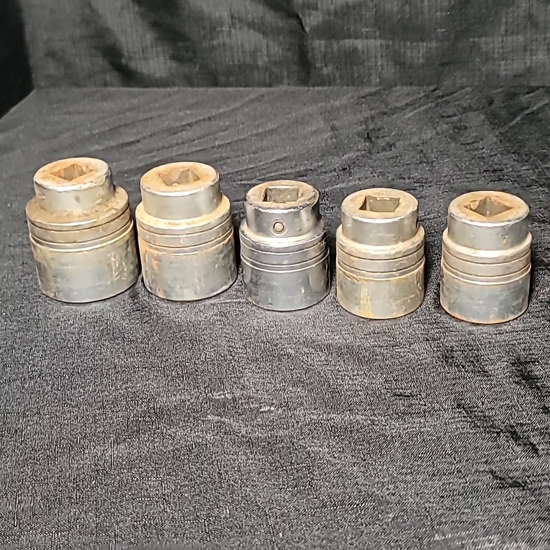 Snap-On Tools Socket Partial Set 3/4″ Drive 12 Point LDH 422 442 462 502 542