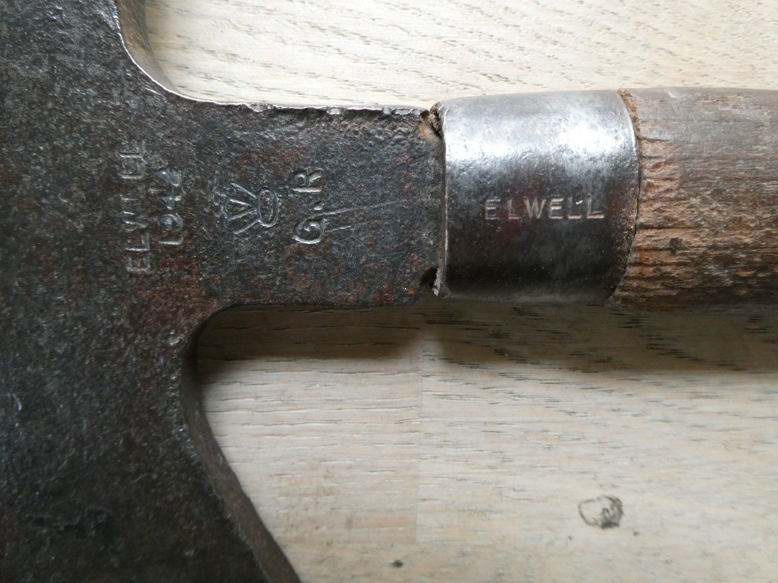 Vintage Elwell Fireman’s Axe 1942 WW2 WWII Very good condition