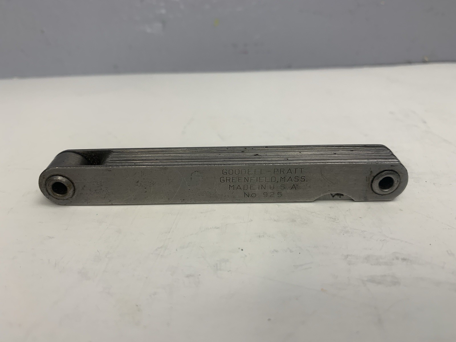 Vintage Goodell-Pratt No. 925 Feeler Folding Gauge Thickness Set
