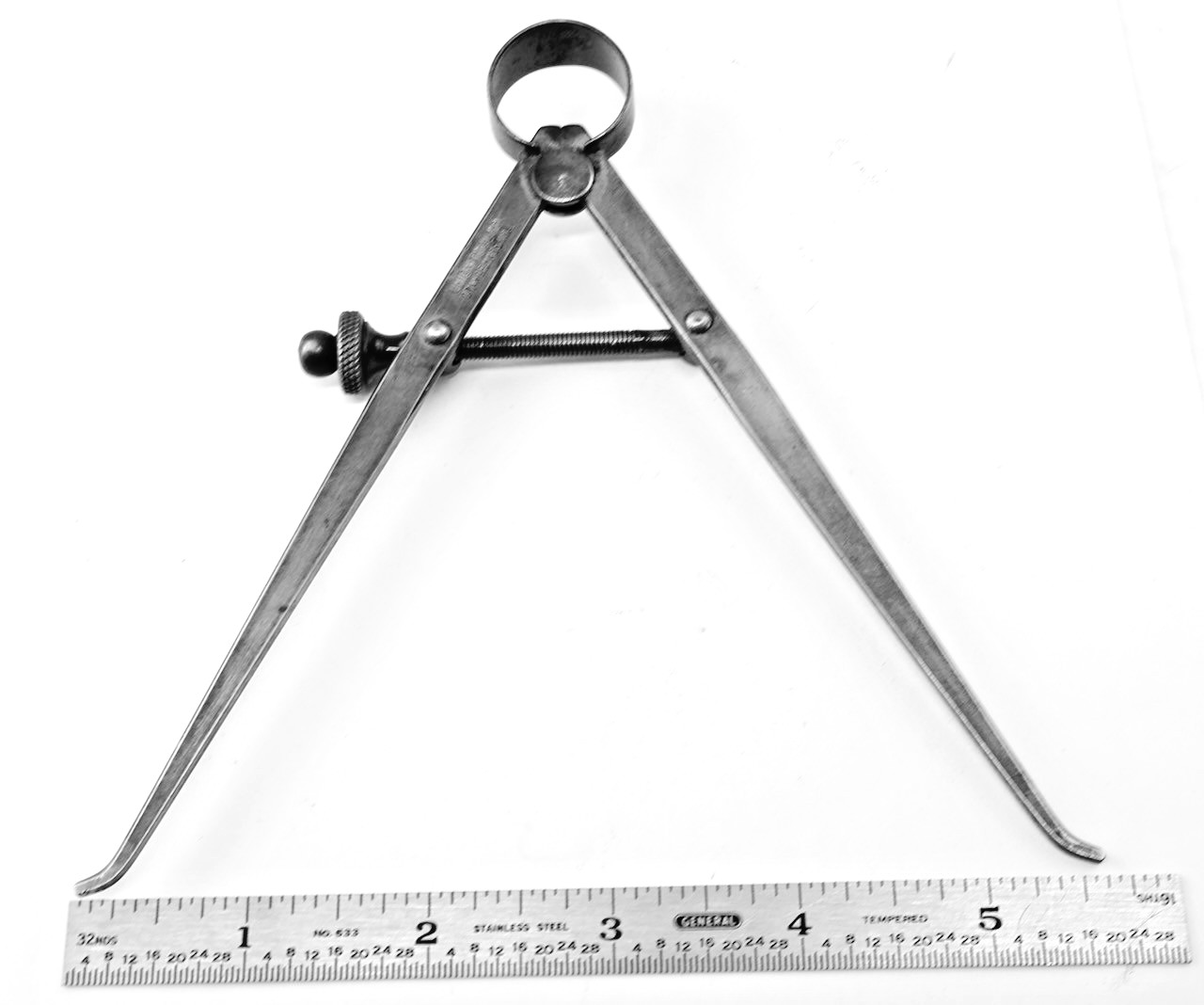 5” Union Tool Co.(Orange, Mass.) Inside Caliper / Machinist Hand Tool / MT Tools