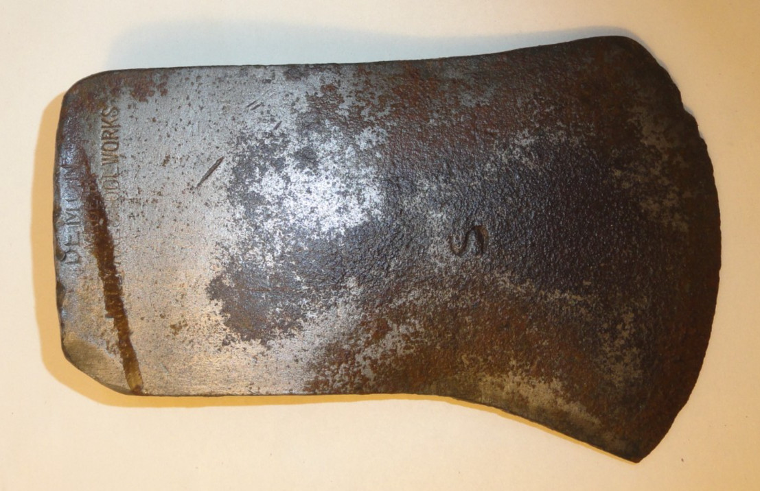 Vtg 1930’s Demon Kelly Axe & Tool Works Axe Head 3lb 5oz USA Camping Bushcraft
