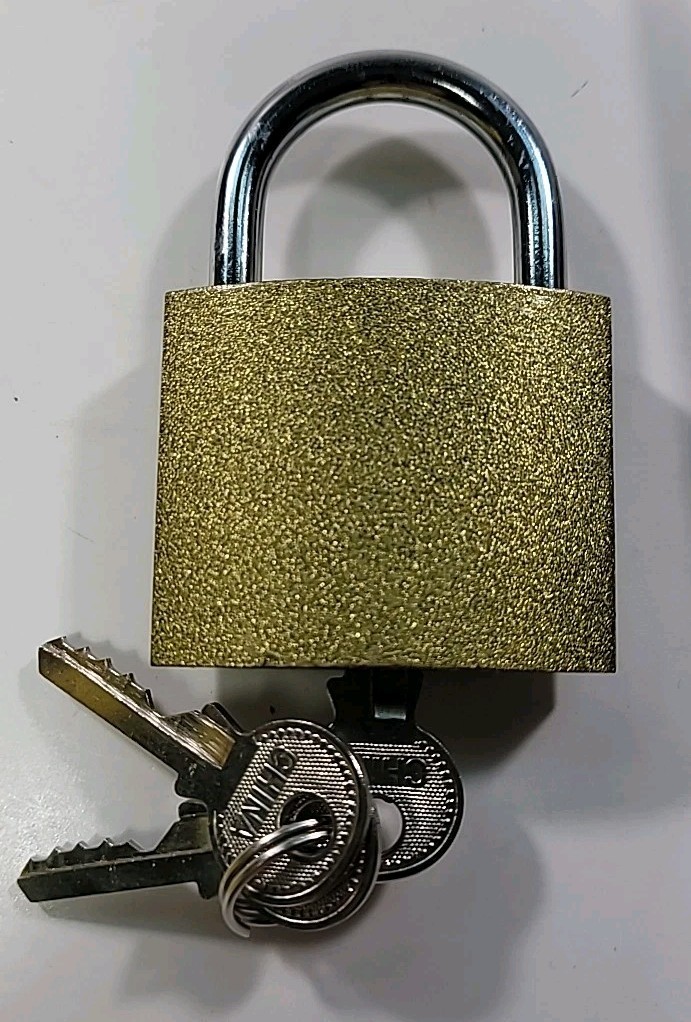 PODS Stainless Steel Disc Lock w 3 Keys Lingjun Lock w 2 keys Padlock Lot