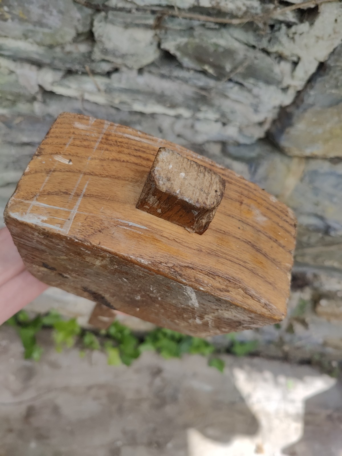 Elm head And Shaft Wooden Carpenters Mallet 800g