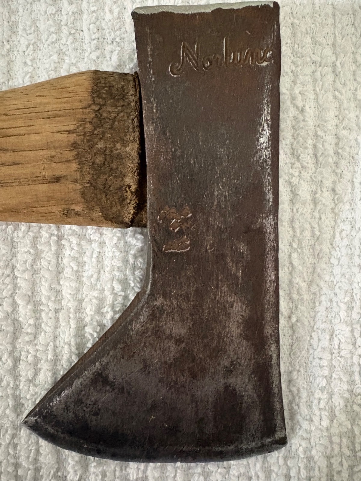 Vintage Norlund Camp Axe Hatchet Vintage 5-1/4″ head