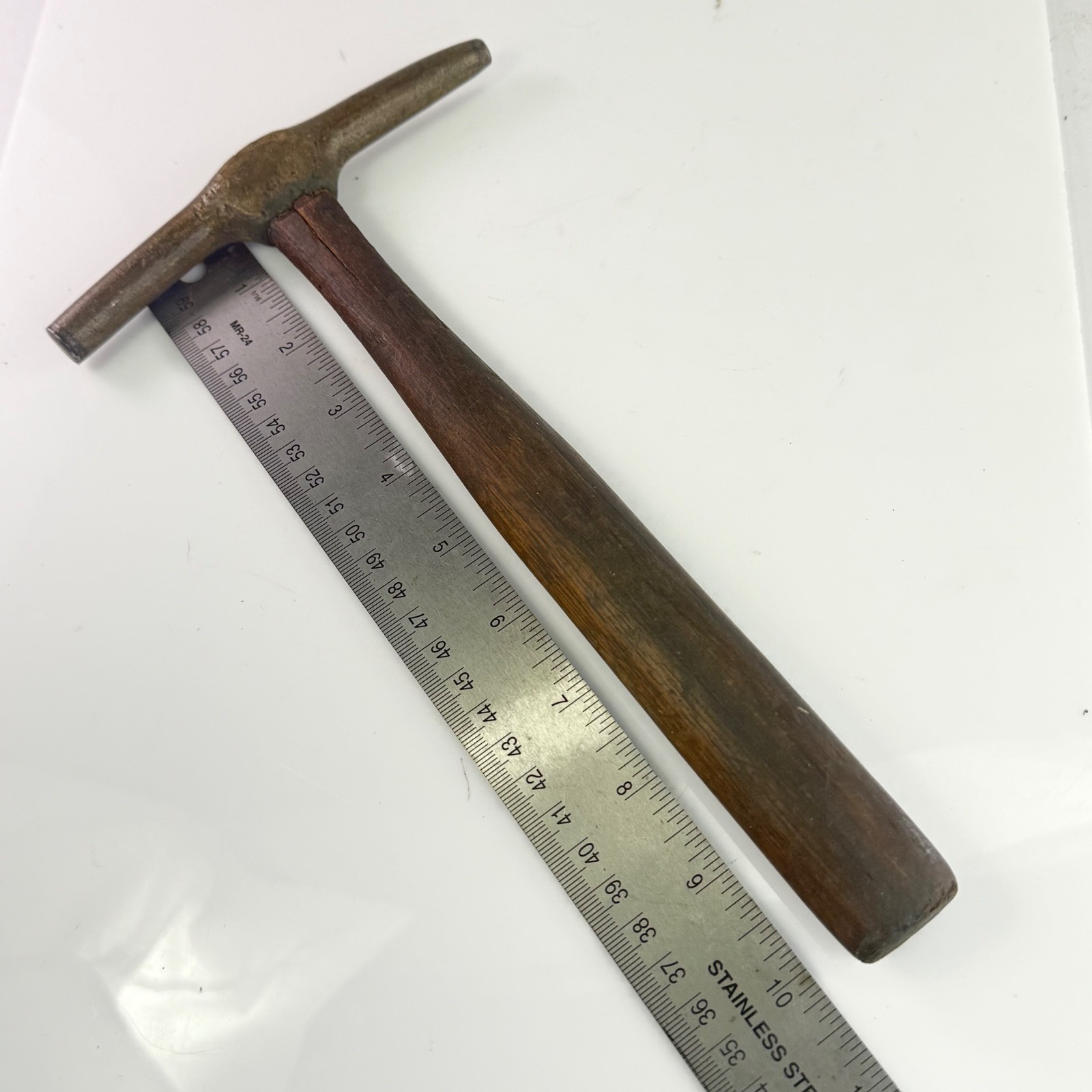 Vintage E.N. Mount Pat Pend Tack Hammer Upholstery Cobbler Leather Tool Shoemake