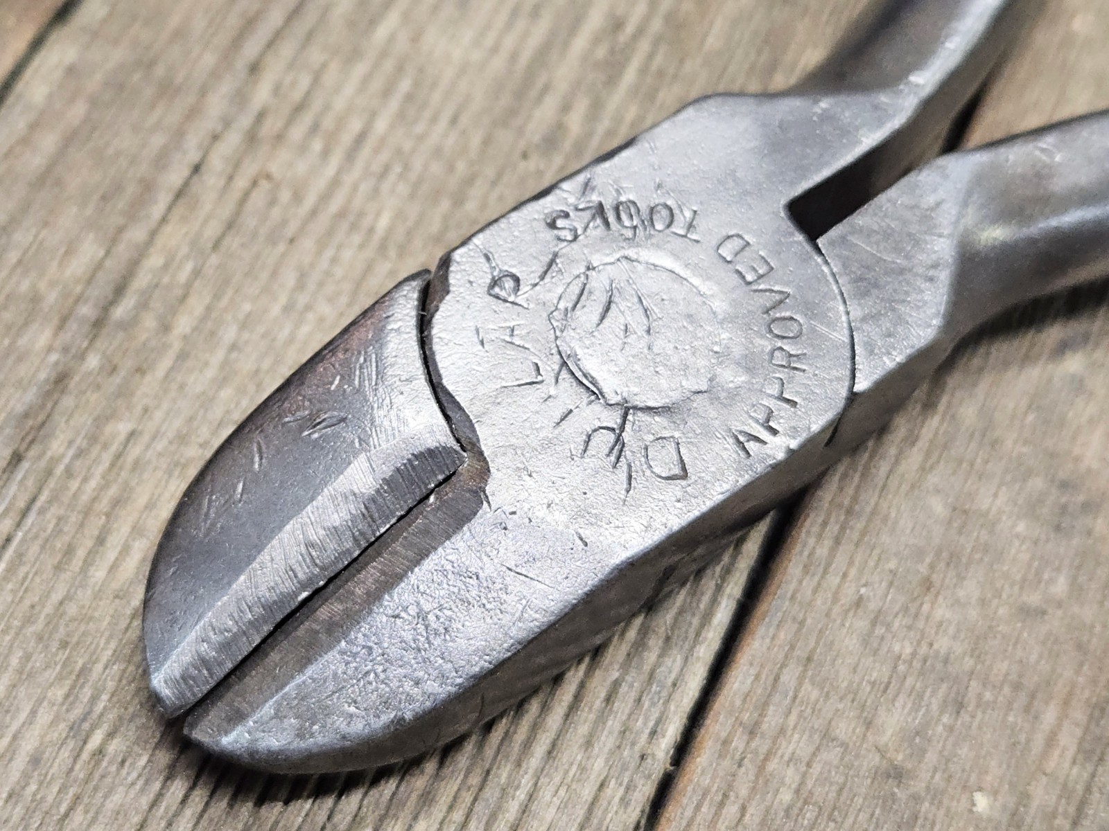 Vintage Dunlap Approved Tools 5″ Diagonal Cutter Pliers