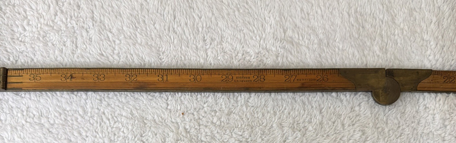 Sweetheart Stanley Rule Co #94 Four Foot Four Fold Folding VTG USA Ruler Measure