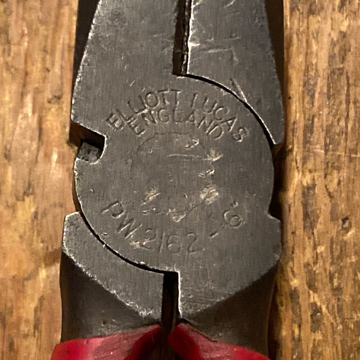 VINTAGE ELLIOTT LUCAS PW216-6” COMBINATION PLIERS FITS JAGUAR TOOLKIT OLD TOOLS