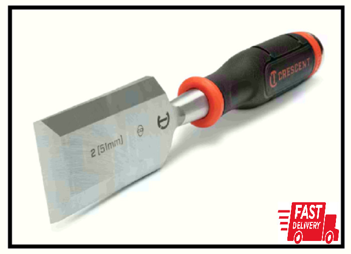 2 In. Wood Chisel with Grip and Striking End Cap