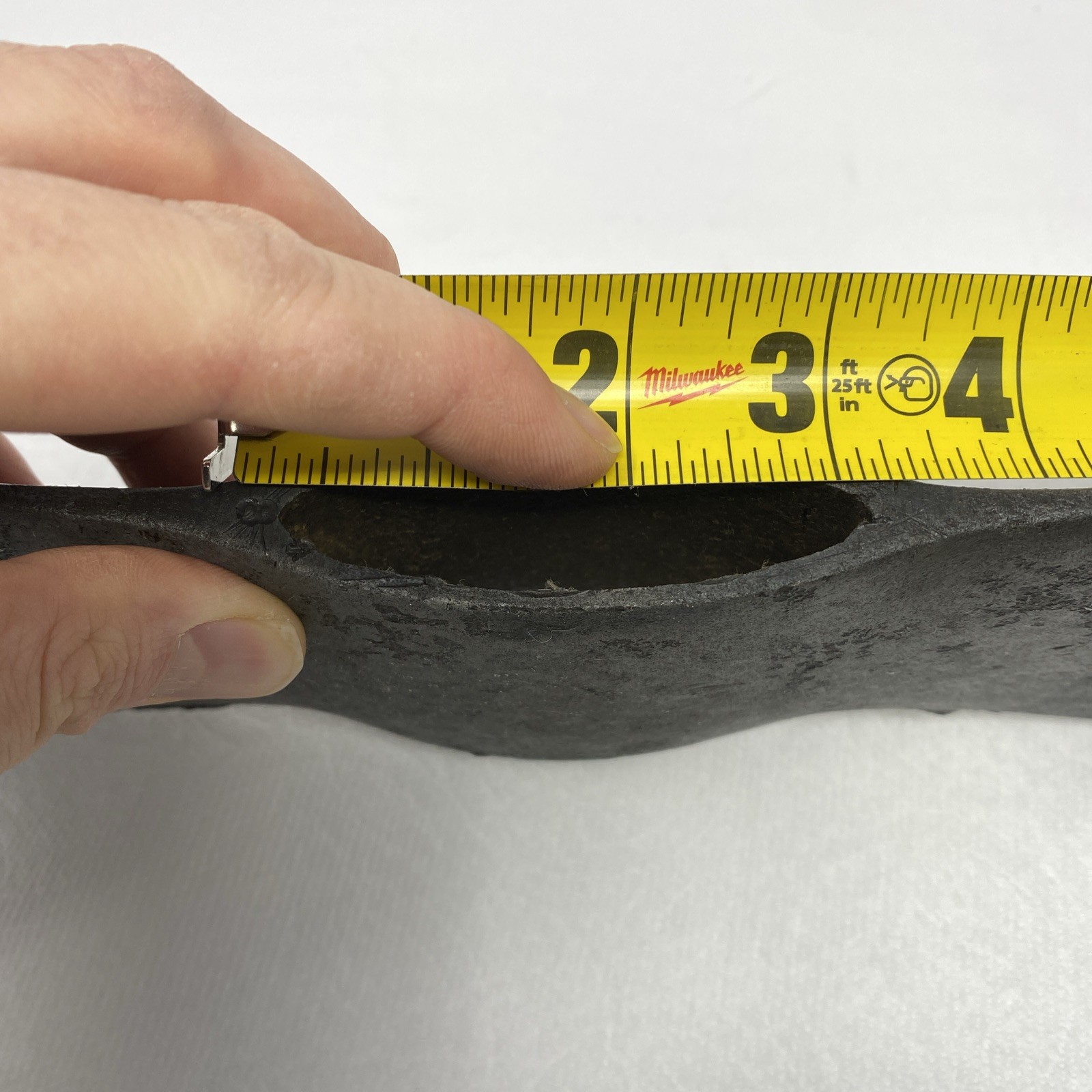 Vintage True Temper KELLY WORKS Flint Edge 4 lb. 0.3 oz Double Bit Axe Head 11”