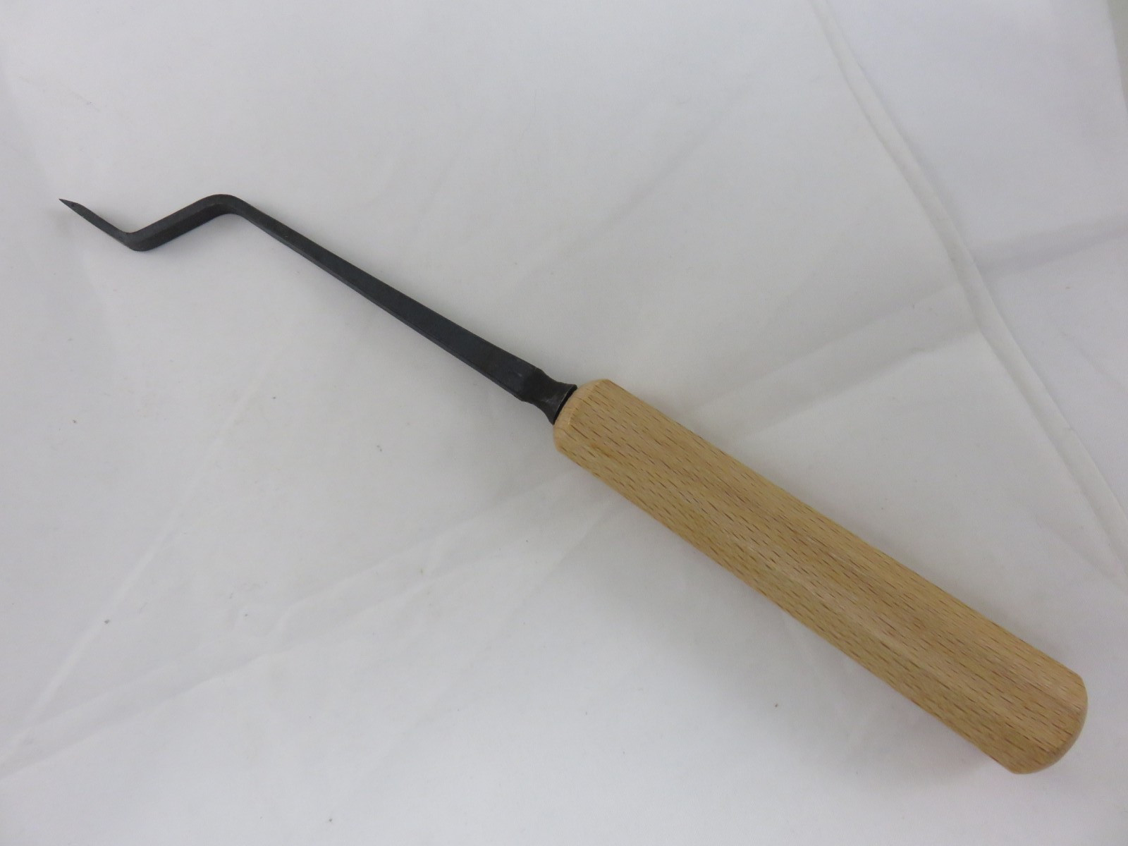 Stubai 1 Sweep Bent Straight Gunsmith Wood Carving Chisel 6mm Austria UNUSED