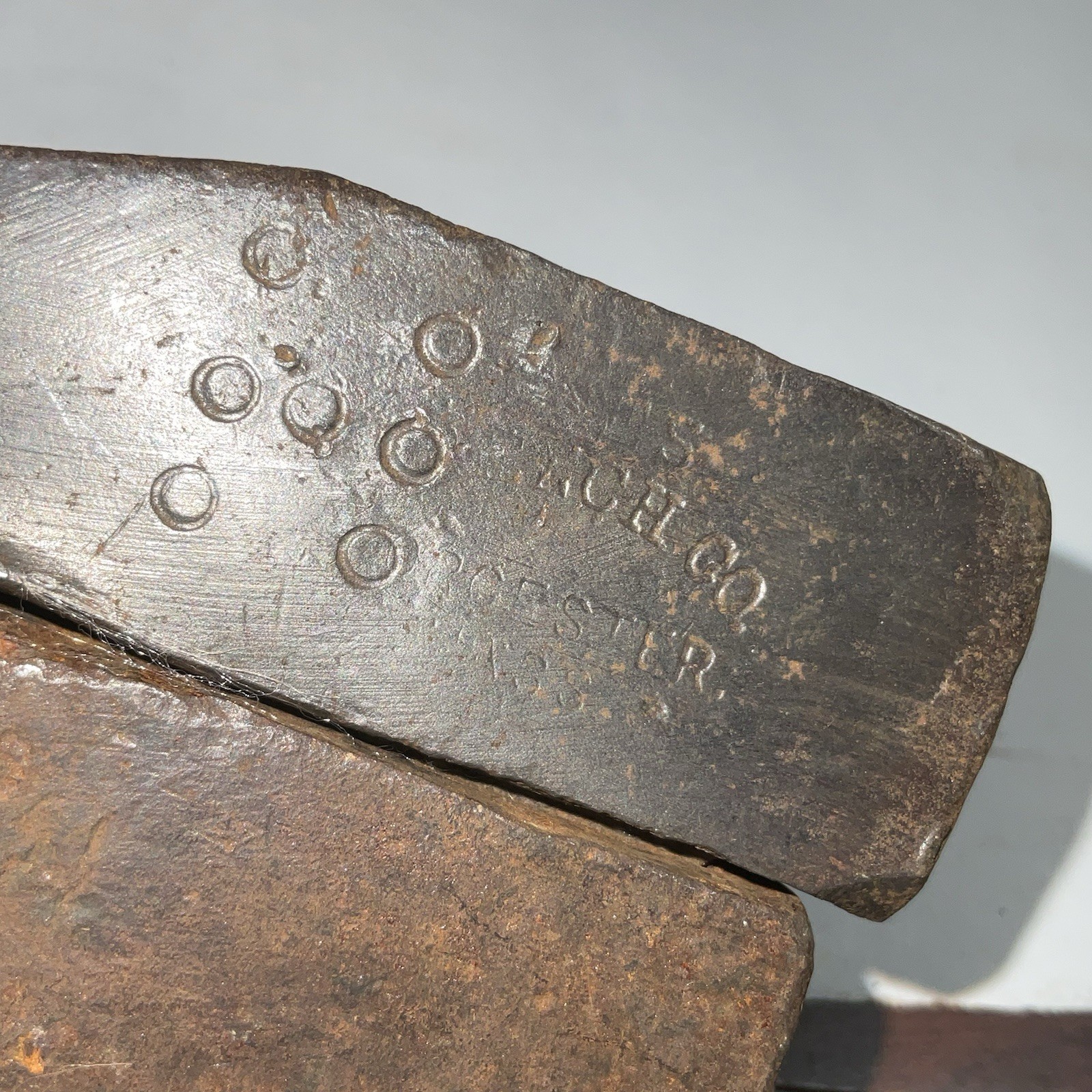 Antique Coes Wrench Co Railroad 18” Adjustable, Handle Steel Worcester Mass Rare