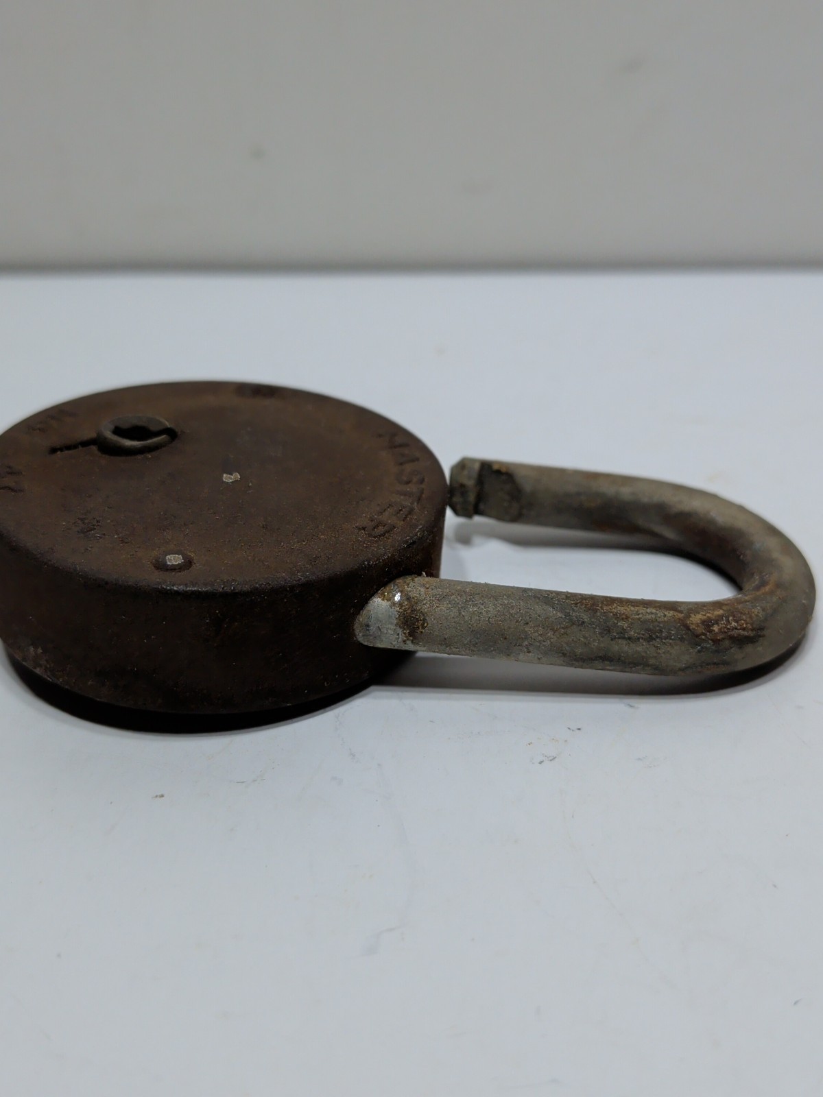 ✨VINTAGE✨ Master Lock Padlock No.47 NO KEY Milwaukee Patent Pending