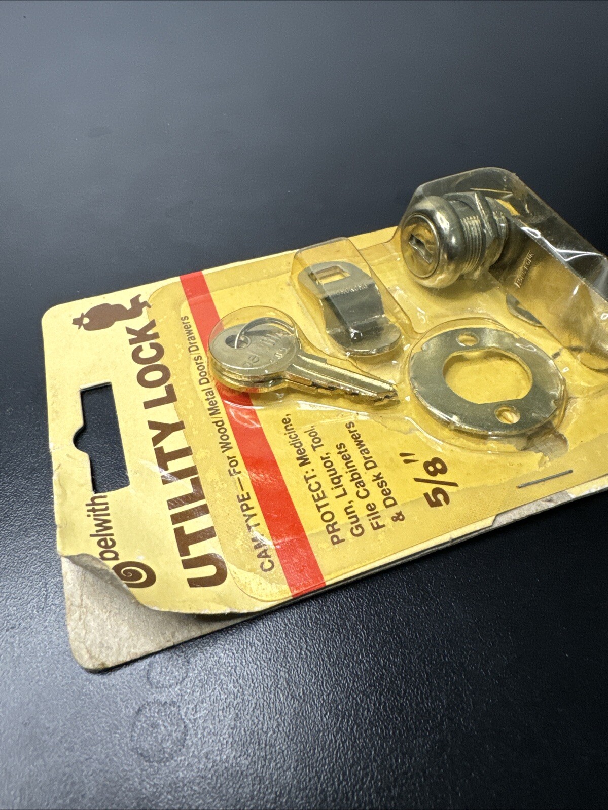 Vintage Belwith Utility Lock 5/8″ 1984 Made In Hong Kong 1358