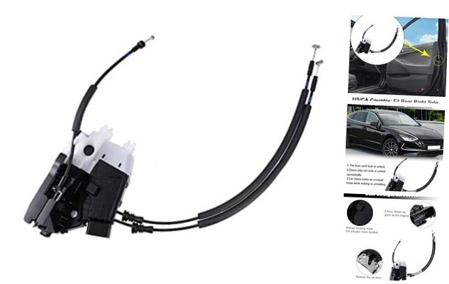 Rear Right Side Door Latch Lock Actuator Assembly for Hyundai Tucson 2016
