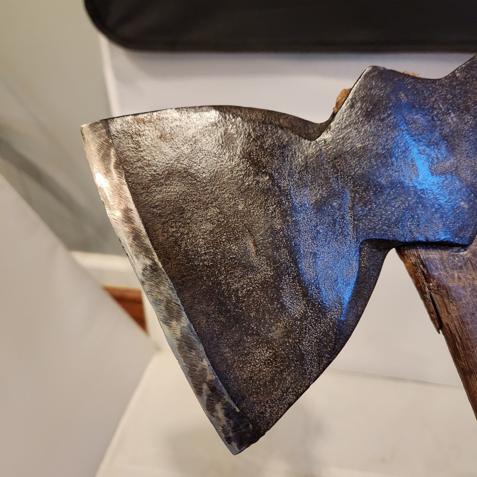 Antique Broad Blade Hatchet. Unbranded. Very Nice Piece.