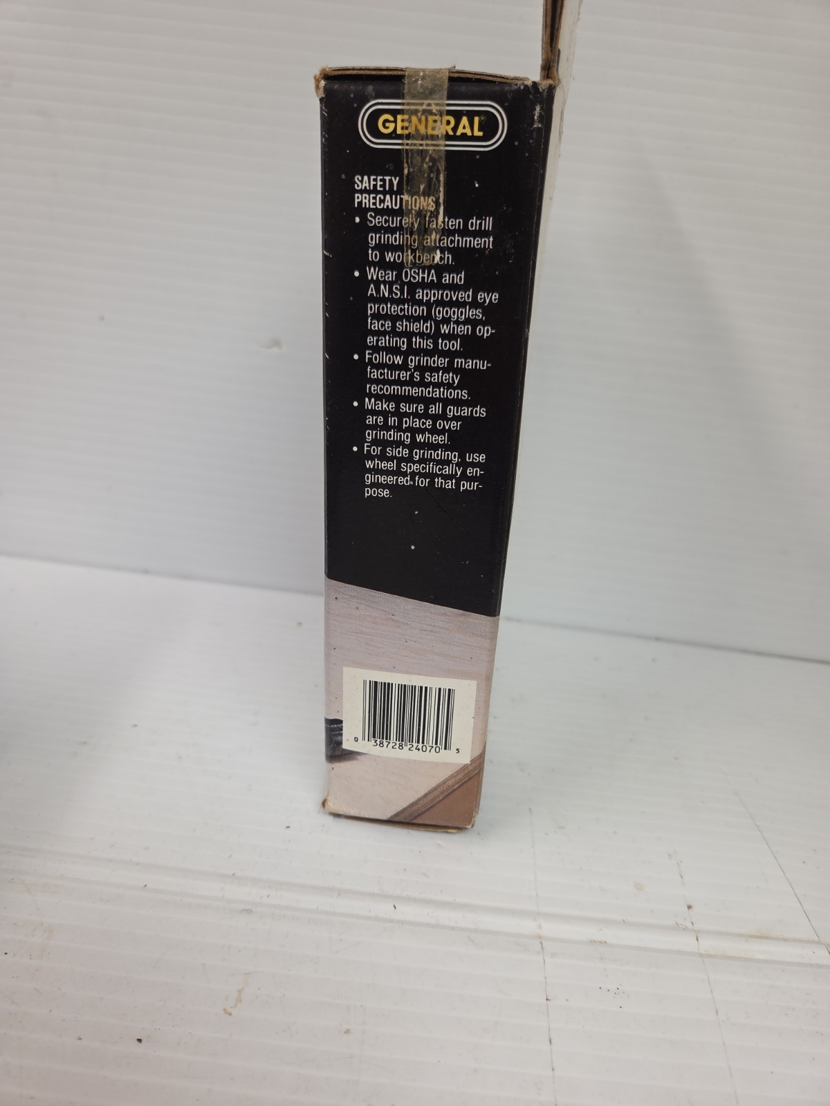 General No. 825 Drill Grinding Attachment Sharpener Work Tools Construction