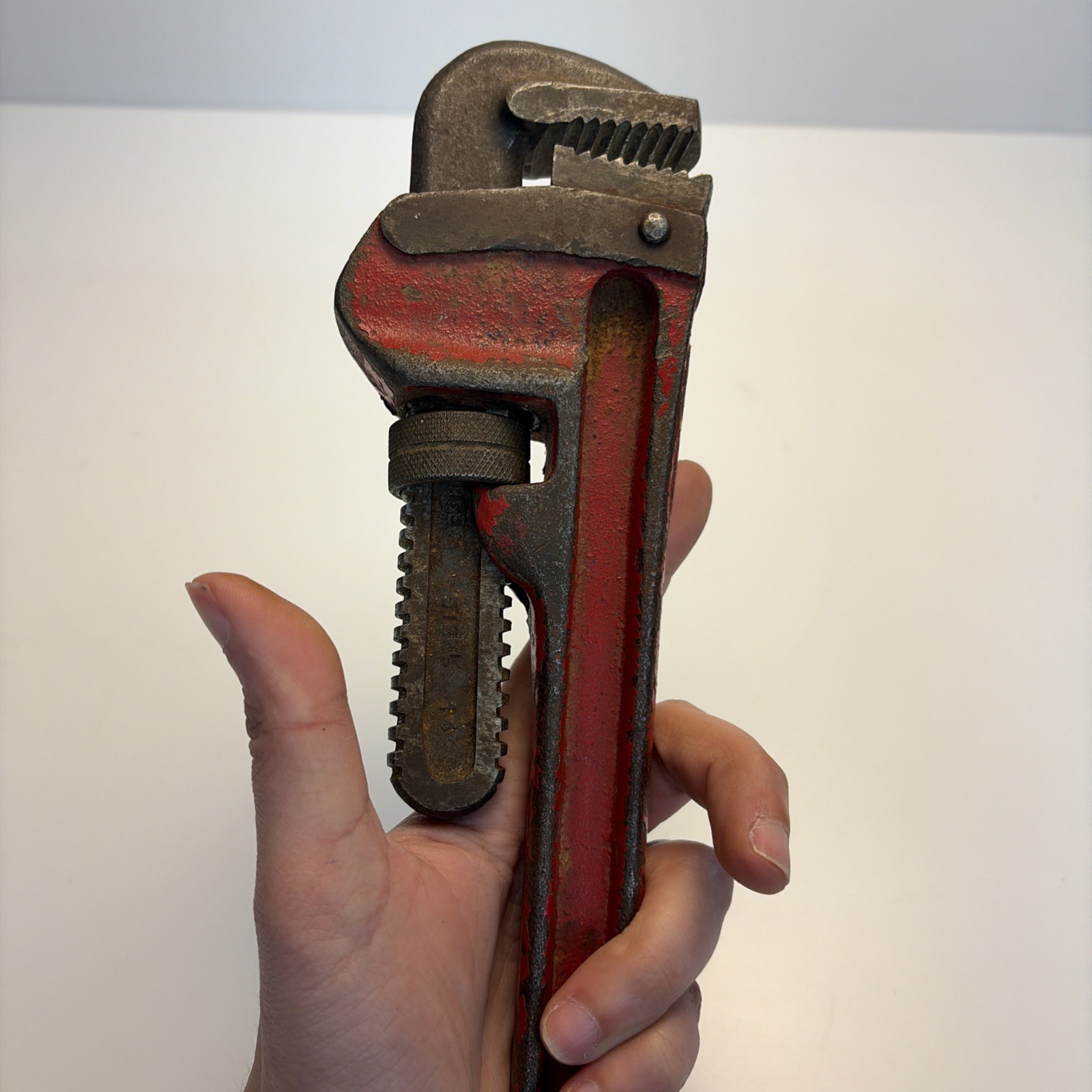 Vintage 14 Inch Pipe Wrench 1/8 To 2 Inch Spain