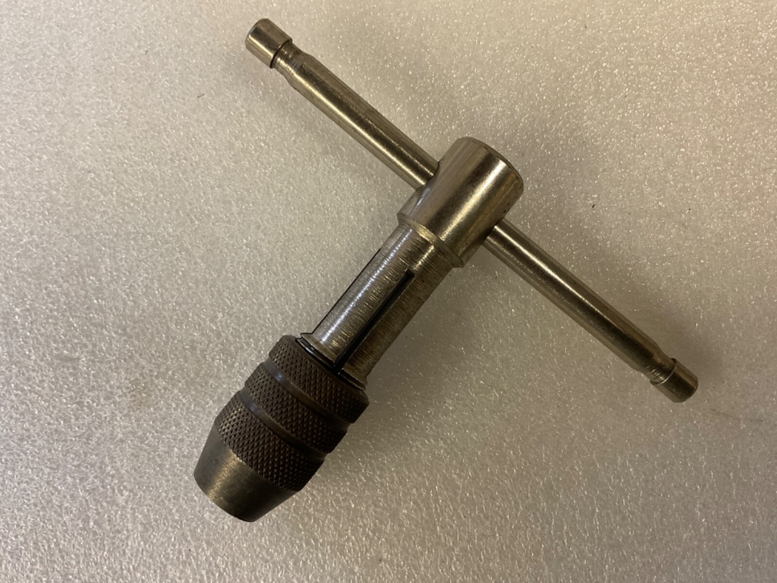 Vintage 3/16″ – 1/4″ T-Handle Tap Wrench Handheld Machinists Tool